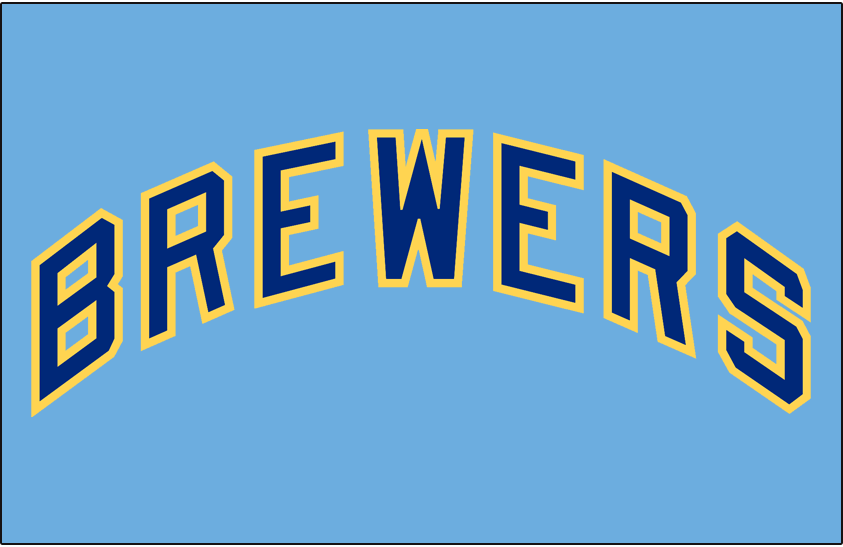 Milwaukee Brewers 1972-1977 Jersey Logo DIY iron on transfer (heat transfer)